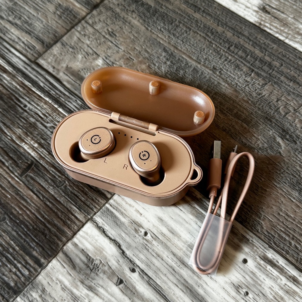 TOZO wireless bluetooth headphone.